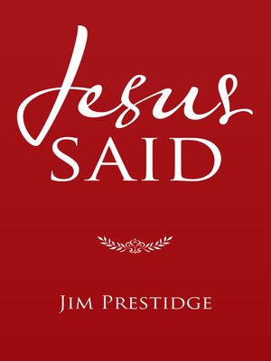 cover image of Jesus Said
